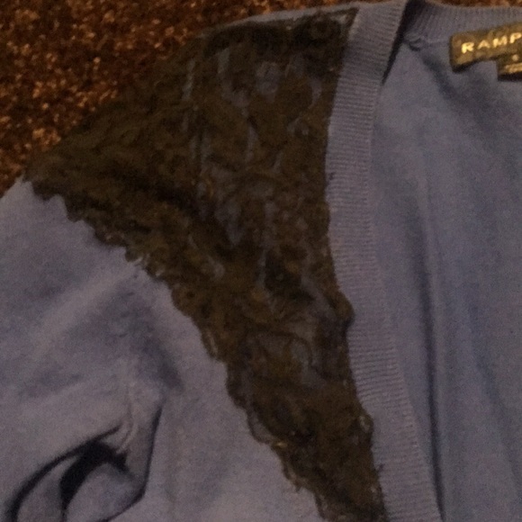 Rampage royal blue cardigan - S - EUC - Picture 4 of 6